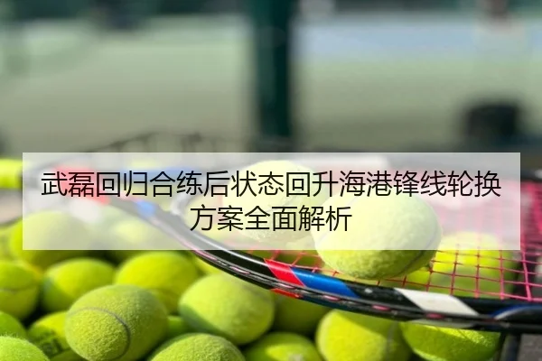 武磊回归合练后状态回升海港锋线轮换方案全面解析